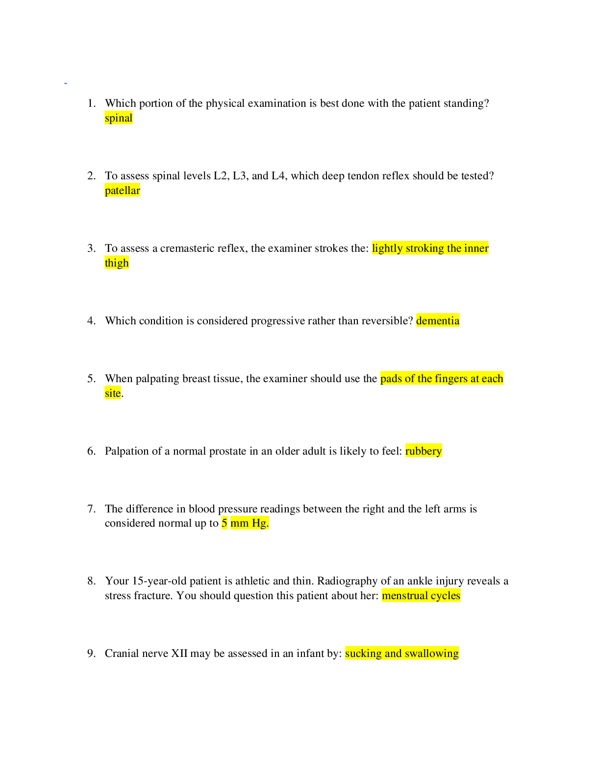 Preview image for NURS 6512N Final Exam Version 3 (Questions and Answers)